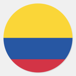 Adesivo Bandeira da Colômbia (Colômbia)