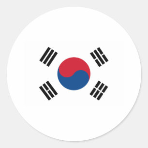Adesivo Bandeira da Coreia do Sul