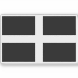 Adesivo Bandeira da Cornualha (independente até 11 século)