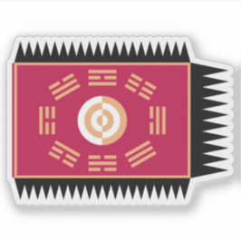 Adesivo Bandeira da dinastia Joseon