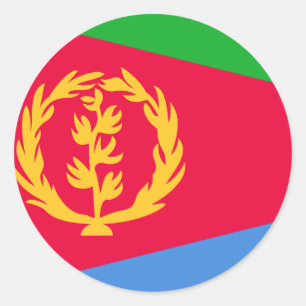 Adesivo Bandeira da Eritreia