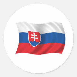 Adesivo Bandeira da Eslováquia