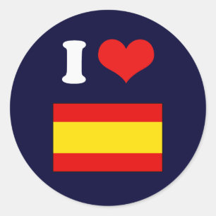 Adesivo Bandeira da espanha