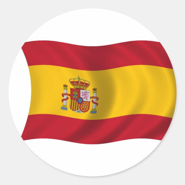 Adesivo Bandeira da Espanha (Frente)