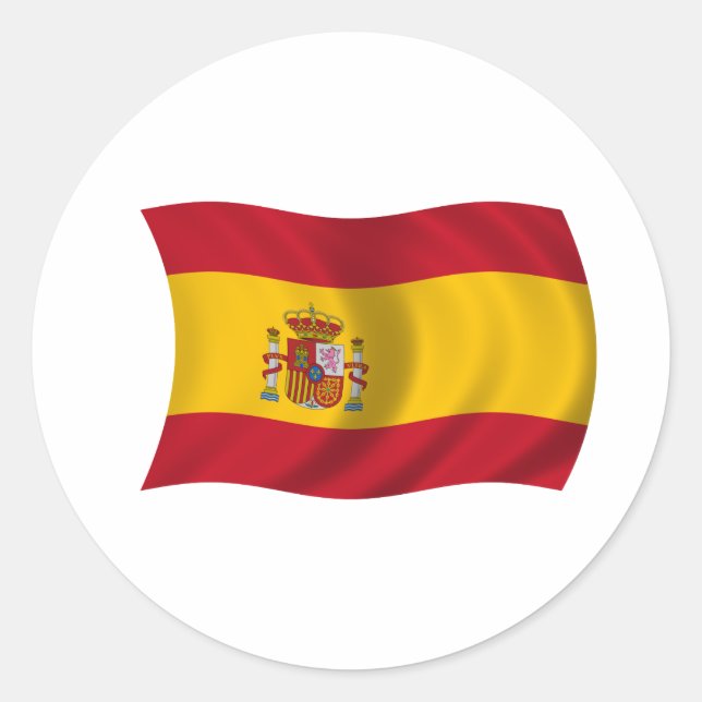 Adesivo Bandeira da Espanha (Frente)