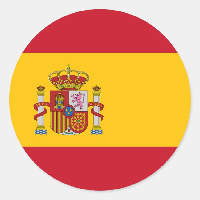 Adesivo Bandeira da Espanha (Frente)