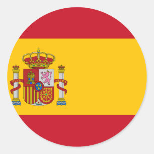 Adesivo Bandeira da Espanha - Bandera de España - Bandeir