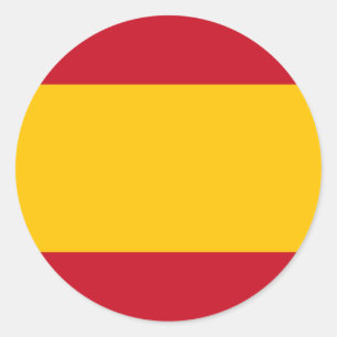 Adesivo Bandeira da Espanha, Bandera de España, Bandera E