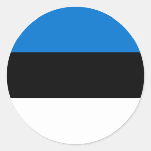 Adesivo Bandeira da Estônia