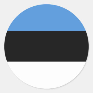 Adesivo Bandeira da Estônia