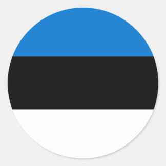 Adesivo Bandeira da Estônia