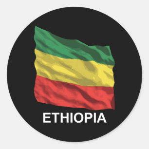 Adesivo Bandeira da Etiópia