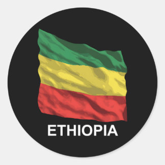 Adesivo Bandeira da Etiópia