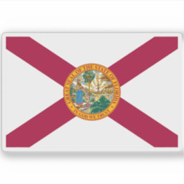 Adesivo Bandeira da Flórida