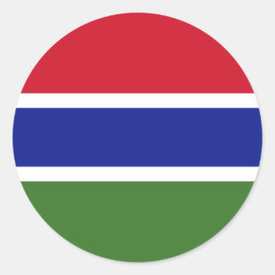 Adesivo Bandeira da Gâmbia, Bandeira da Gâmbia