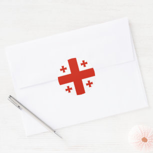 Adesivo Bandeira da Geórgia