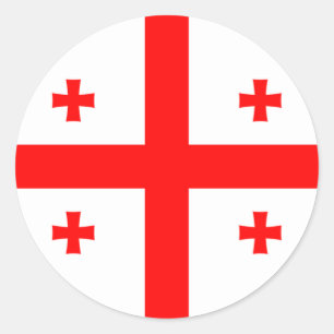 Adesivo Bandeira da Geórgia