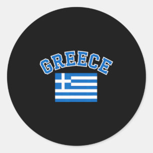 Adesivo Bandeira da Grécia Lembrança de Viagem Grego