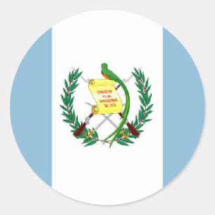 Adesivo Bandeira da Guatemala