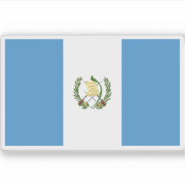 Adesivo Bandeira da Guatemala