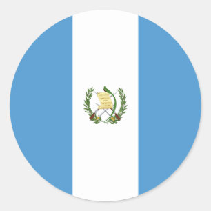 Adesivo Bandeira da Guatemala