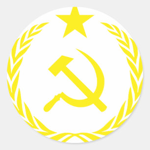 Adesivo Bandeira da guerra fria de Communiste