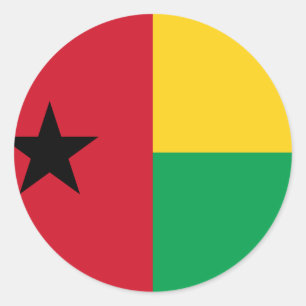Adesivo Bandeira da Guiné-Bissau