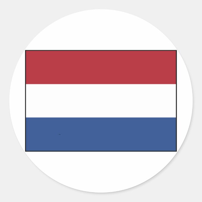 Adesivo Bandeira da Holanda (Frente)