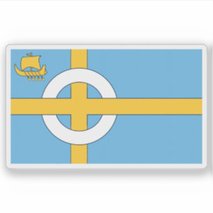 Adesivo Bandeira da Ilha de Skye, Escócia