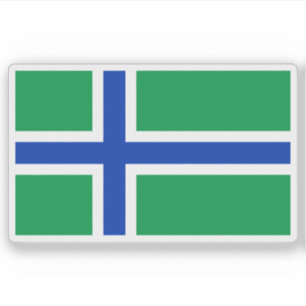 Adesivo Bandeira da ilha de South Uist, Escócia