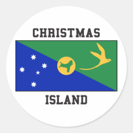 Adesivo Bandeira da Ilha do Natal