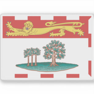 Adesivo Bandeira da Ilha do Príncipe Edward