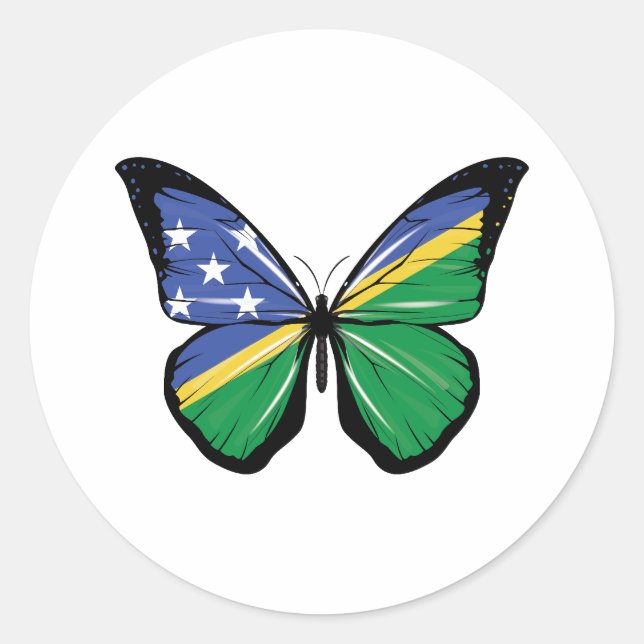 Adesivo Bandeira da Ilha Salomão (Frente)