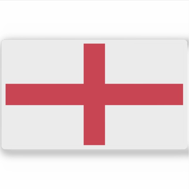 Adesivo Bandeira da Inglaterra (Frente)