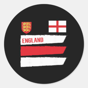 Adesivo Bandeira da Inglaterra Inglês Futebol Torcedor Hom