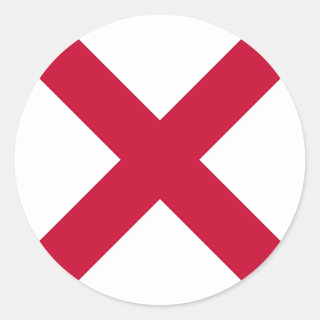 Adesivo Bandeira da Irlanda do Norte (Frente)