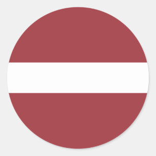 Adesivo Bandeira da Letônia