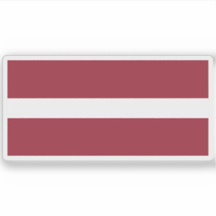 Adesivo Bandeira da Letónia