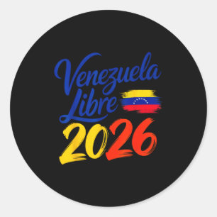 Adesivo Bandeira da Liberdade Patriótica Venezuela Livre