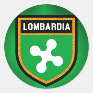 Adesivo Bandeira da Lombardia