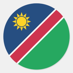 Adesivo Bandeira da Namíbia
