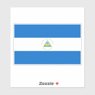 Adesivo Bandeira da Nicarágua