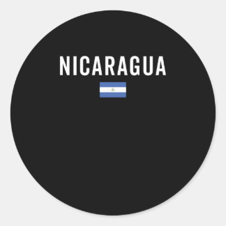 Adesivo Bandeira da Nicarágua - Bandeira Patriótica