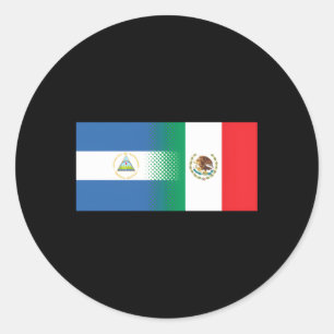 Adesivo Bandeira da Nicarágua Mexicana Nicarágua