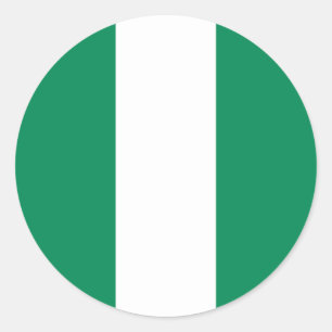 Adesivo Bandeira da Nigéria