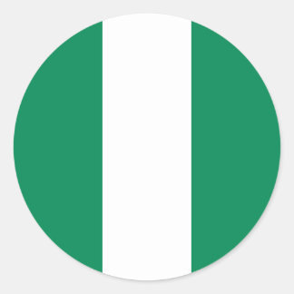 Adesivo Bandeira da Nigéria