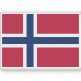 Adesivo Bandeira da Noruega