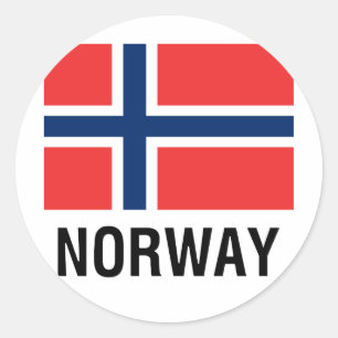 ADESIVO BANDEIRA DA NORUEGA