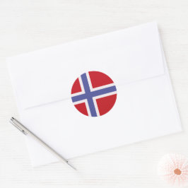 Adesivo Bandeira da Noruega