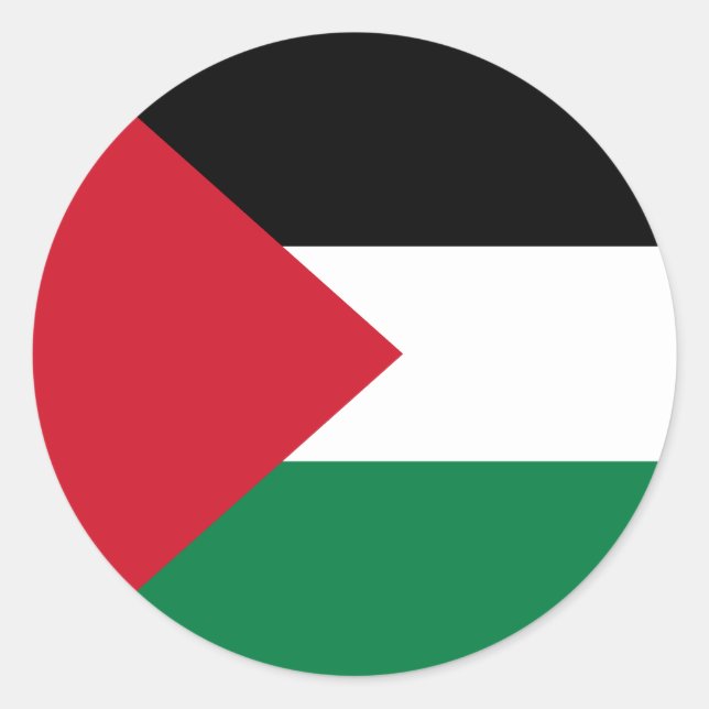 Adesivo Bandeira da Palestina (Frente)